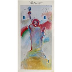 Peter Max, Statue of Liberty 2, Poster