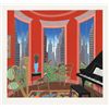 Image 1 : Thomas McKnight, Music in Manhattan, Serigraph