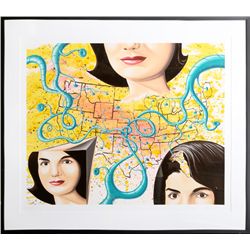 Kenny Scharf, Kraka Jackie Boom, Serigraph
