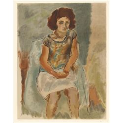 Jules Pascin, Nana, Lithograph