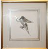 Image 1 : Erte, Zephyr I (Gold), Serigraph