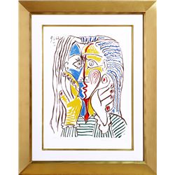 Pablo Picasso, Visage, 39-8, Lithograph