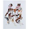 Image 1 : William Gropper, Two Men Dancing (12) from the Shtetl Portfolio, Lithograph