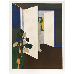 Andre Minaux, Double Etoile, Lithograph