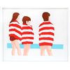 Image 1 : Phyllis Sussman, The Beach, Serigraph
