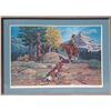 Image 1 : Noel Daggett, A Last Look Back, Lithograph