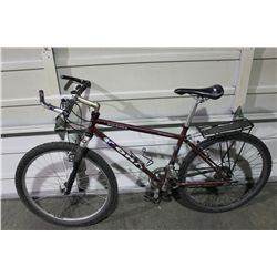 BROWN KONA 21 SPD FRONT SUSPENSION MOUNTAIN BIKE