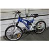 Image 1 : BLUE INFINITY 6 SPD FULL SUSPENSION KIDS BIKE