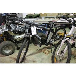 BLACK TAO TAO 7 SPD FRONT SUSPENSION ELECTRIC BIKE