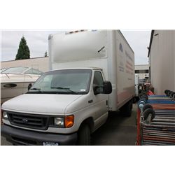 2005 FORD E350 CUBE VAN VIN 1FDXE45P75HB28253