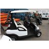 Image 2 : 2005 WHITE CLUB CAR PRECIDENT ELECTRIC GOLF CART WITH CHARGER SERIAL #PQ0529-524607