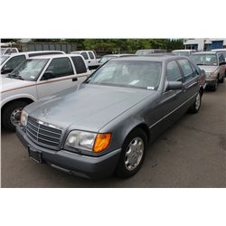 1993 MERCEDES 500 4DSDN VIN WDBGA51E9PA112804