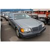 Image 2 : 1993 MERCEDES 500 4DSDN VIN WDBGA51E9PA112804