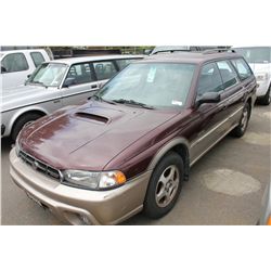 1999 SUBARU OUTBACK VIN 4S3BG685XX7602266