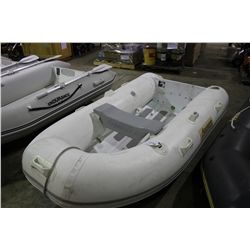 AQUA PRO MODEL SMR860 9' FIBERGLASS HULL INFLATABLE BOAT