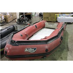 ACHILLES SD-124 12' INFLATED RIB LOCKING FLOOR INFLATABLE BOAT