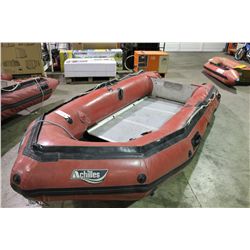 ACHILLES SD-124 12' INFLATED RIB LOCKING FLOOR INFLATABLE BOAT