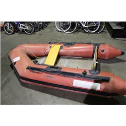 WEST MARINE RED 8' INFLATABLE BOAT