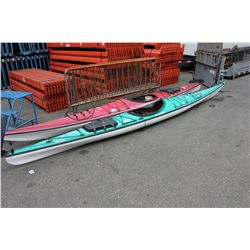 17'7  BLUE CURRENT DESIGNS SOLSTICE SINGLE PERSON KAYAK