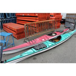 17'7  RED CURRENT DESIGNS SOLSTICE SINGLE PERSON KAYAK