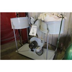 CANTEK 5 HP DUAL BAG DUST COLLECTOR