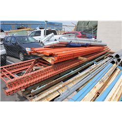 PALLET OF ASSORTED RACKING