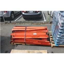 PALLET OF RACKING CORNER GUARDS