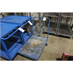 BLUE MOBILE SHOP CART