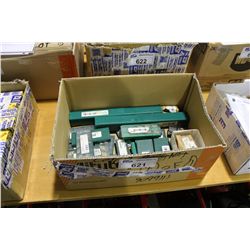 BOX OF ASSORTED TOOL-FLOW PRODUCTS TOTAL RETAIL VALUE OVER $5,600