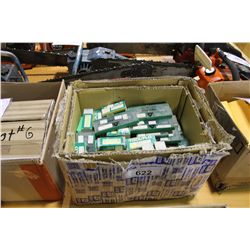 BOX OF ASSORTED TOOL-FLOW PRODUCTS TOTAL RETAIL VALUE OVER $5,600