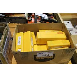 BOX OF ASSORTED SANDVIK COROMANT PRODUCTS TOTAL RETAIL VALUE OVER $23,000