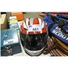 Image 1 : RED MOTORCYCLE HELMET