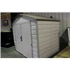 Image 2 : BARRETTE SPX806 8' X 6' VINYL CARRIAGE HOUSE/ SHED