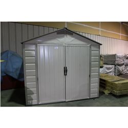 BARRETTE SPX806 8' X 6' VINYL CARRIAGE HOUSE/ SHED