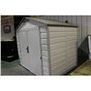 Image 2 : BARRETTE SPX806 8' X 6' VINYL CARRIAGE HOUSE/ SHED