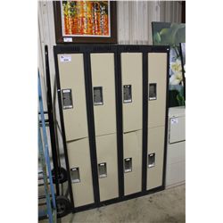 BEIGE 8 DOOR LOCKER SYSTEM