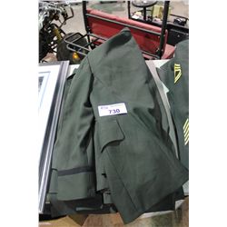 LOT OF ASSORTED MILITARY UNIFORM JACKETS