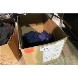 BOX OF BLUE NAVAL SKIRTS