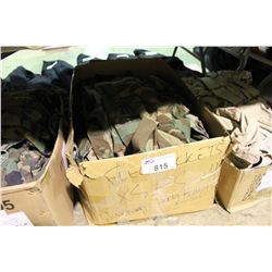 BOX OF FOREST CAMO JACKETS