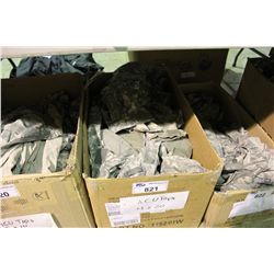 BOX OF ACU DIGITAL CAMO TOPS