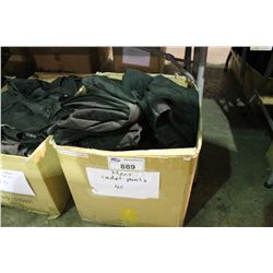 BOX OF ASSORTED CADET PANTS