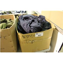 BOX OF DARK BLUE MILITARY JACKETS