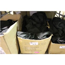 BOX OF BUTTON-UP CADET SHIRTS