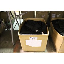 BOX OF BUTTON-UP CADET SHIRTS