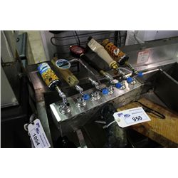 6 STATION BAR TAP SYSTEM WITH COMPRESSOR