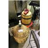 Image 1 : WINE PRESS AND FERMENTING BARREL