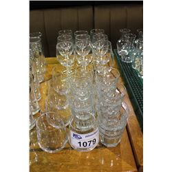 LOT OF WINE GLASSES AND GLASSWARE