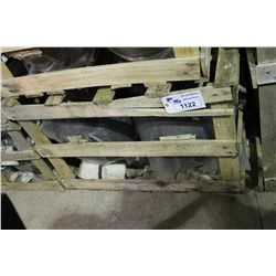 PAIR OF SMALL  DECORATIVE TERRA COTTA FLOWER POTS