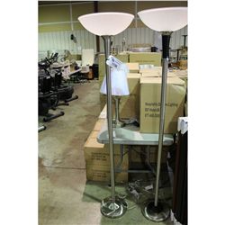 GALANT SILVER FLOOR LAMP