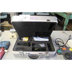 LOCKABLE TRAVEL CASE W/ CONTENTS